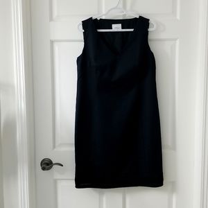 Akris Punto Black Sheath Dress Size 10